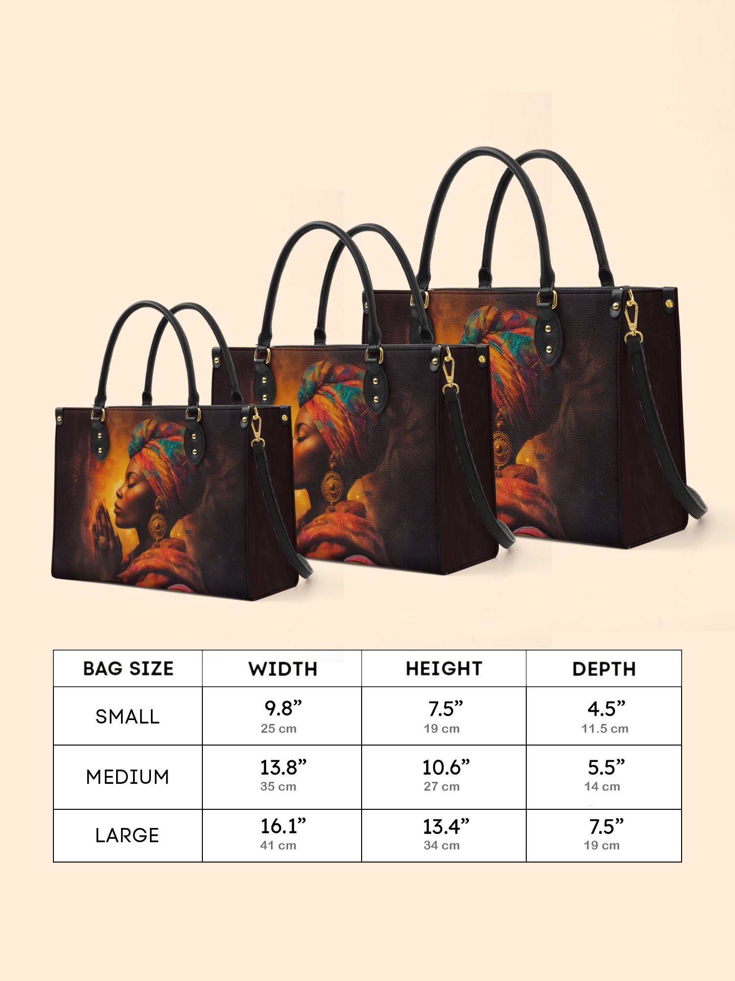 Graceful Devotion Premium Leather Handbag QR0HH087