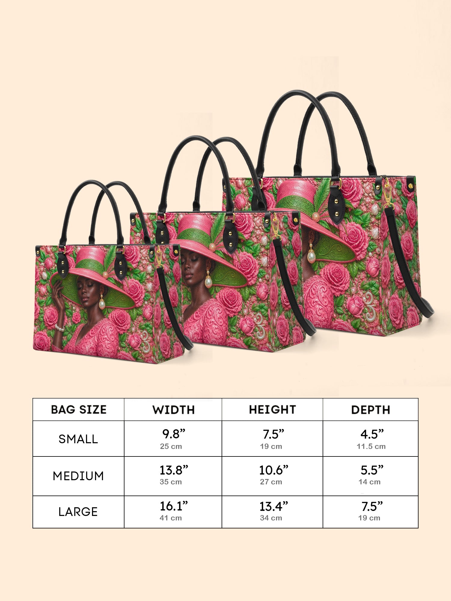 Chosen Bloom Premium Leather Handbag QR0TD708