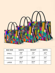Afro Reverie Premium Leather Handbag QR0TV274