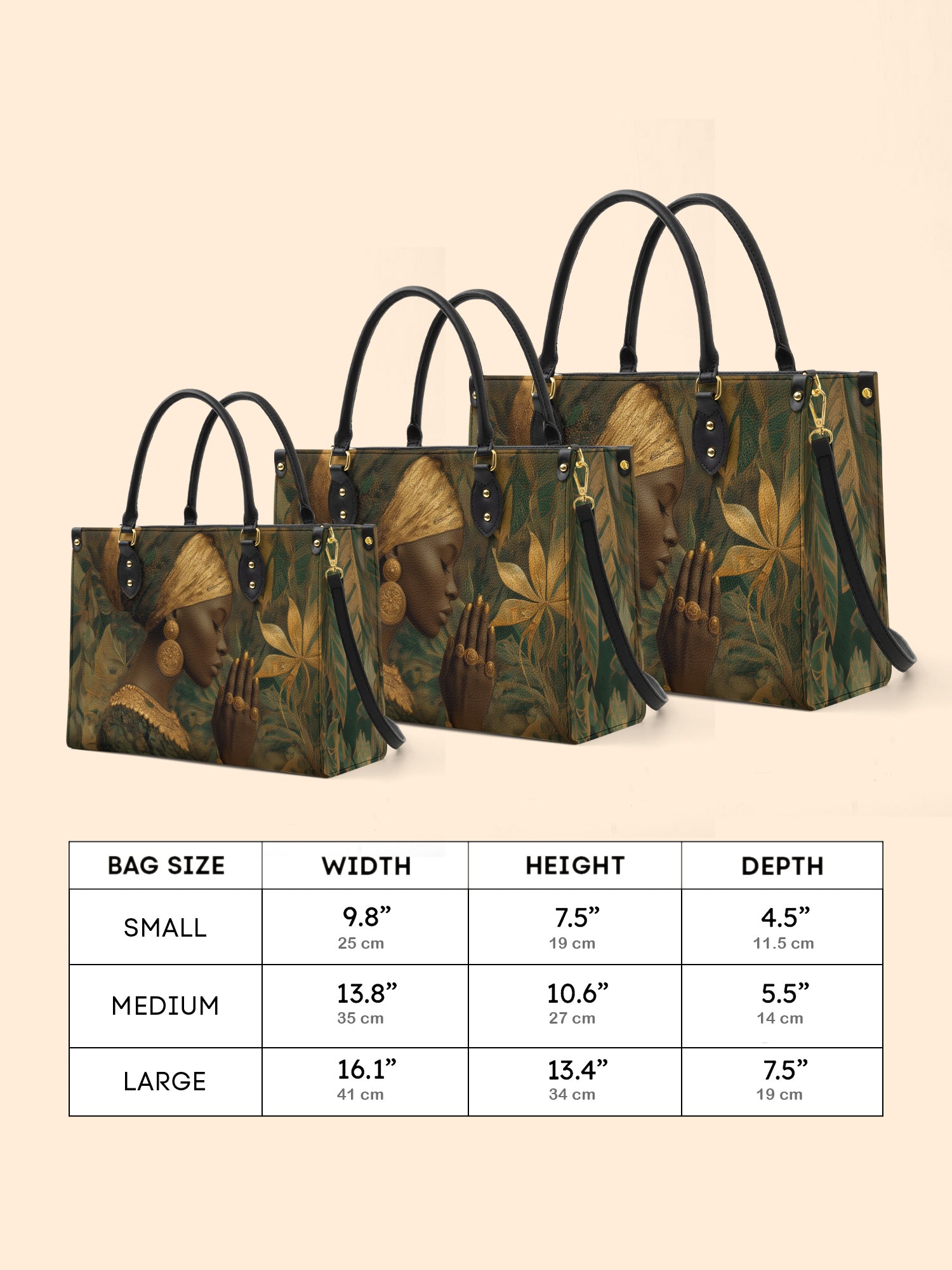 Reverent Spirit Premium Leather Handbag QR0HH088