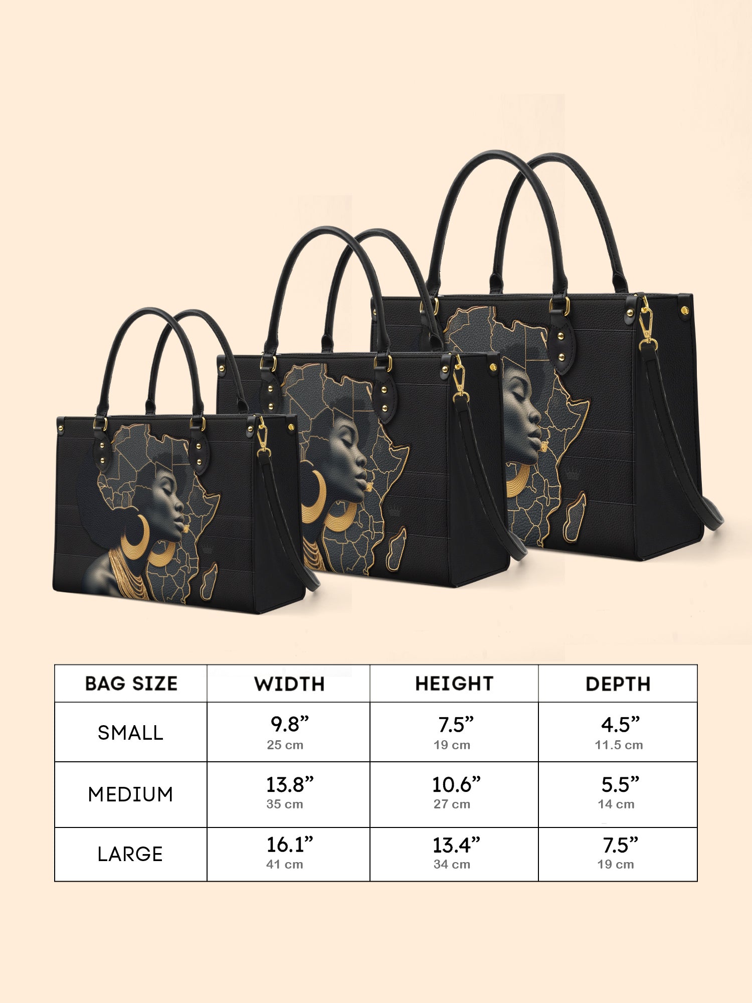 Africa Bound Premium Leather Handbag QR0TD174