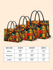 Kente Sovereign Premium Leather Handbag QR0TV276