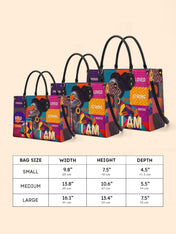 Ash Rebel Premium Leather Handbag QR0TD703
