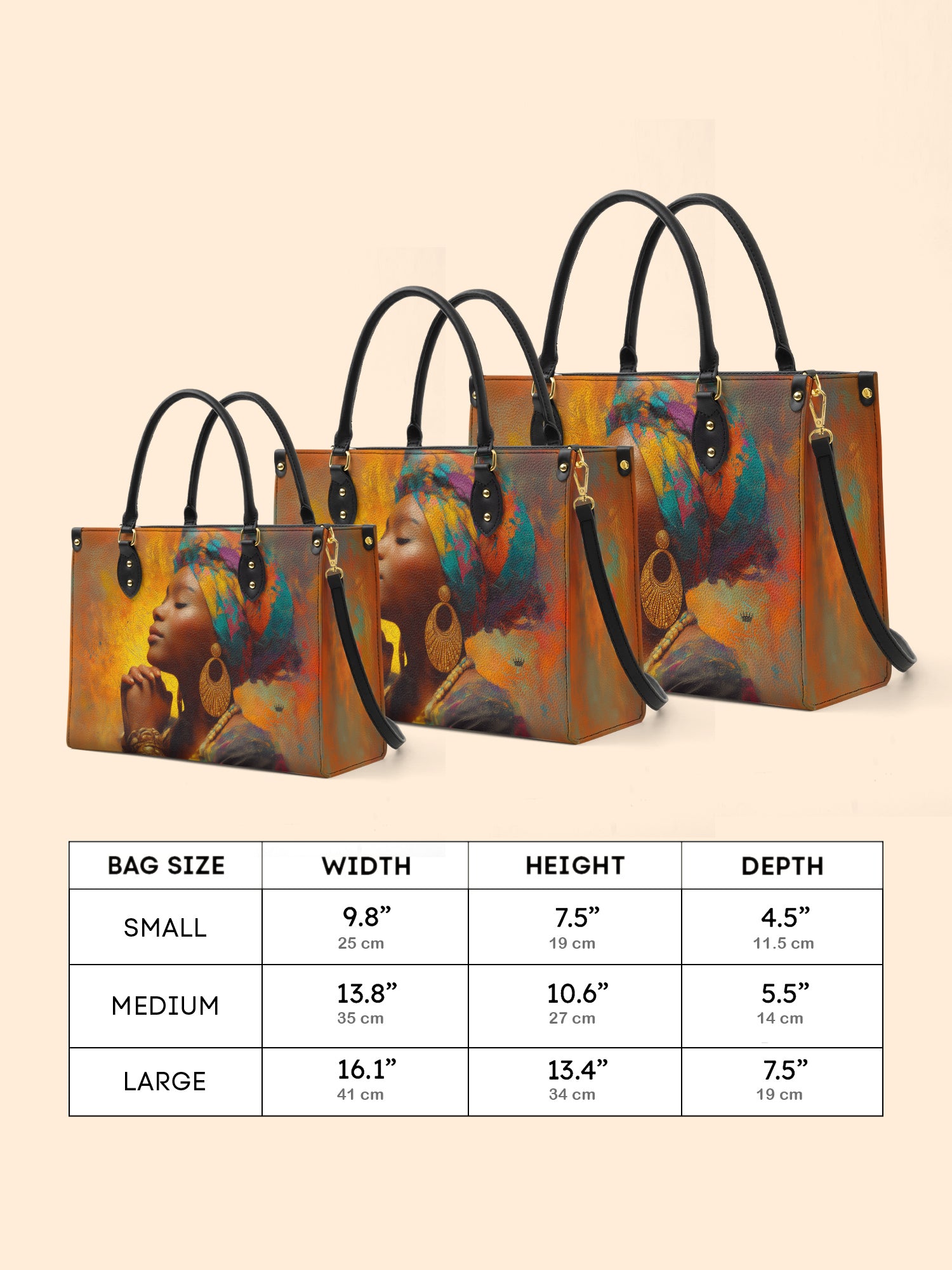 Ebon Grace Premium Leather Handbag QR0HH086