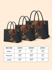 Adinkra Essence Premium Leather Handbag QR0XD456