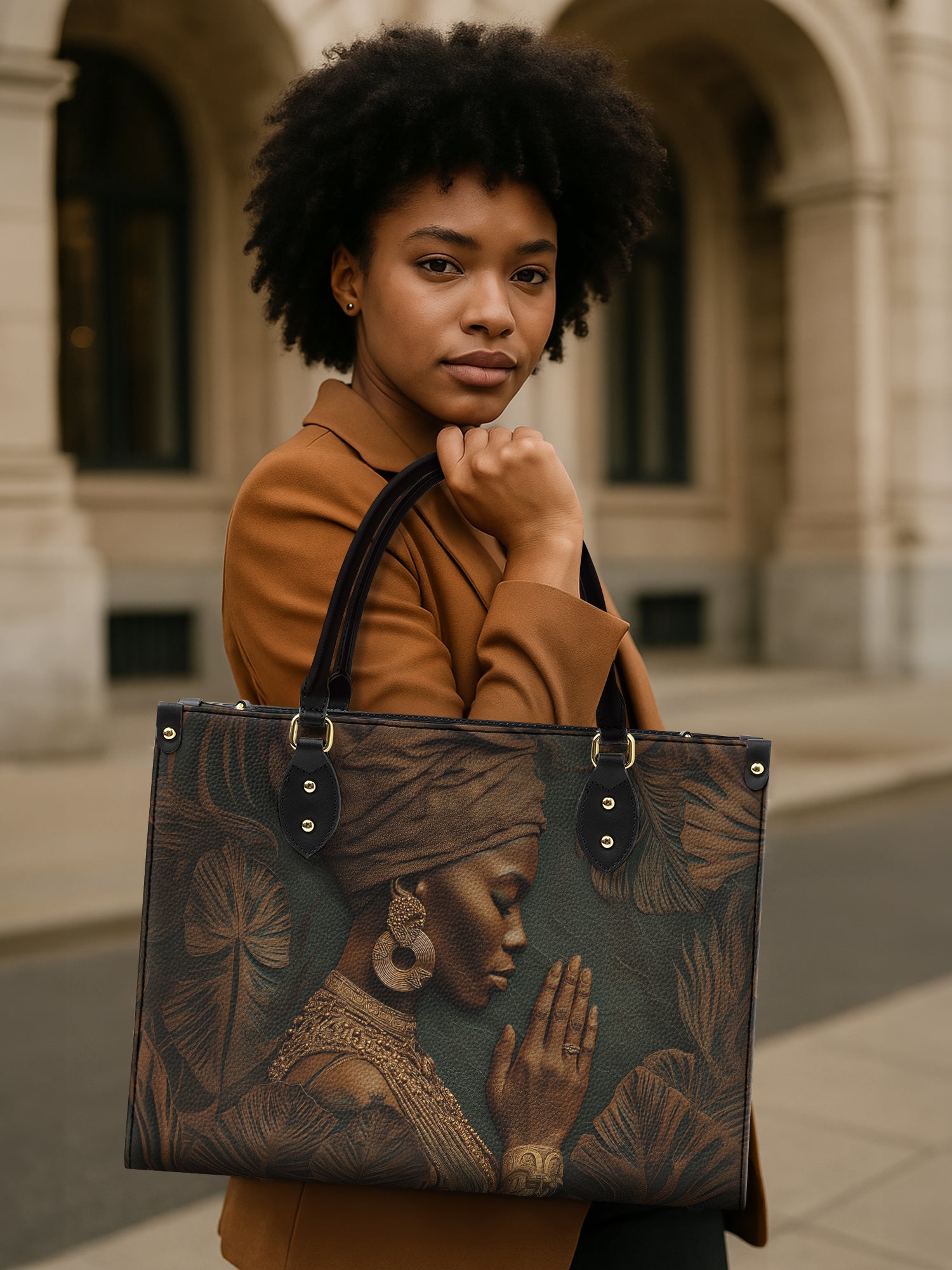 Divine Serenity Premium Leather Handbag QR0HH085