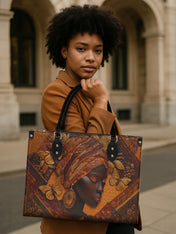 Ancestral Grace Premium Leather Handbag QR0TD624
