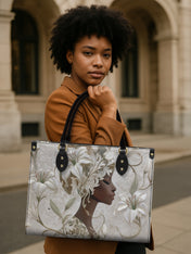 Lily Royalty Premium Leather Handbag QR0HH127