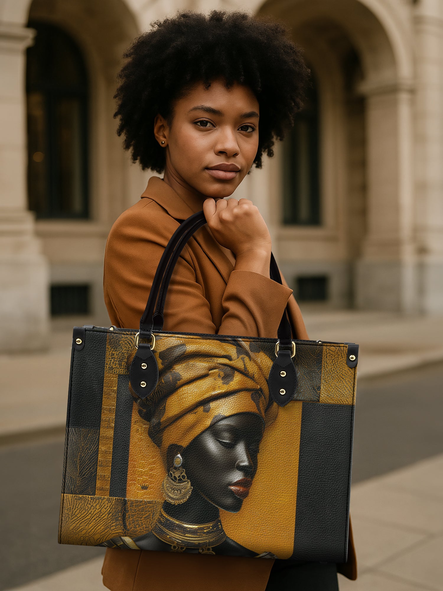 Arden Luxe Premium Leather Handbag QR0XD561