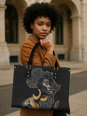Africa Bound Premium Leather Handbag QR0TD174