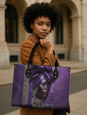 Aveline Noir Premium Leather Handbag QR0XD560