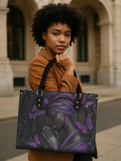 Faith Ancestral Premium Leather Handbag QR0TD559