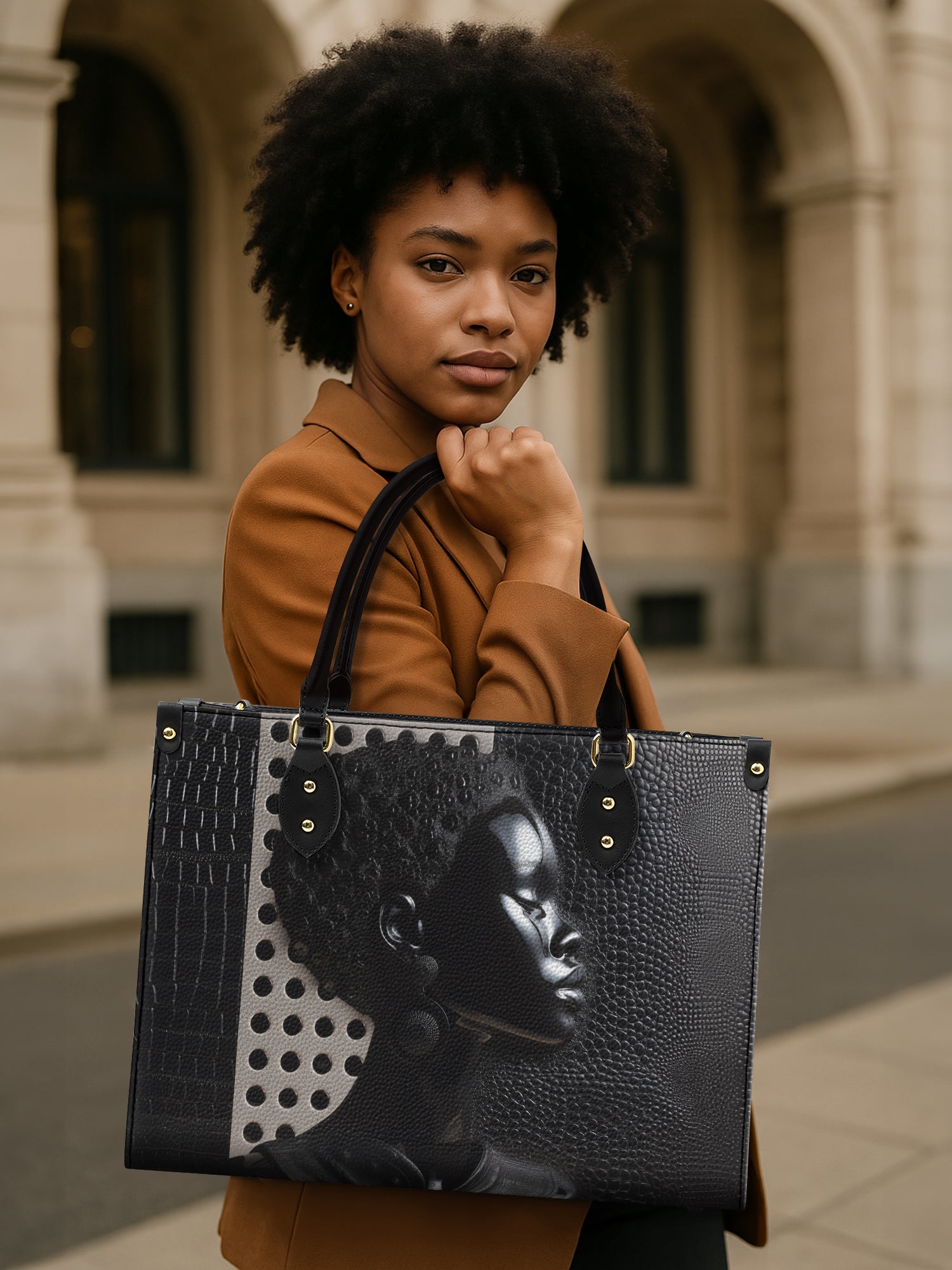 Seraphine Luxe Premium Leather Handbag QR0XD570