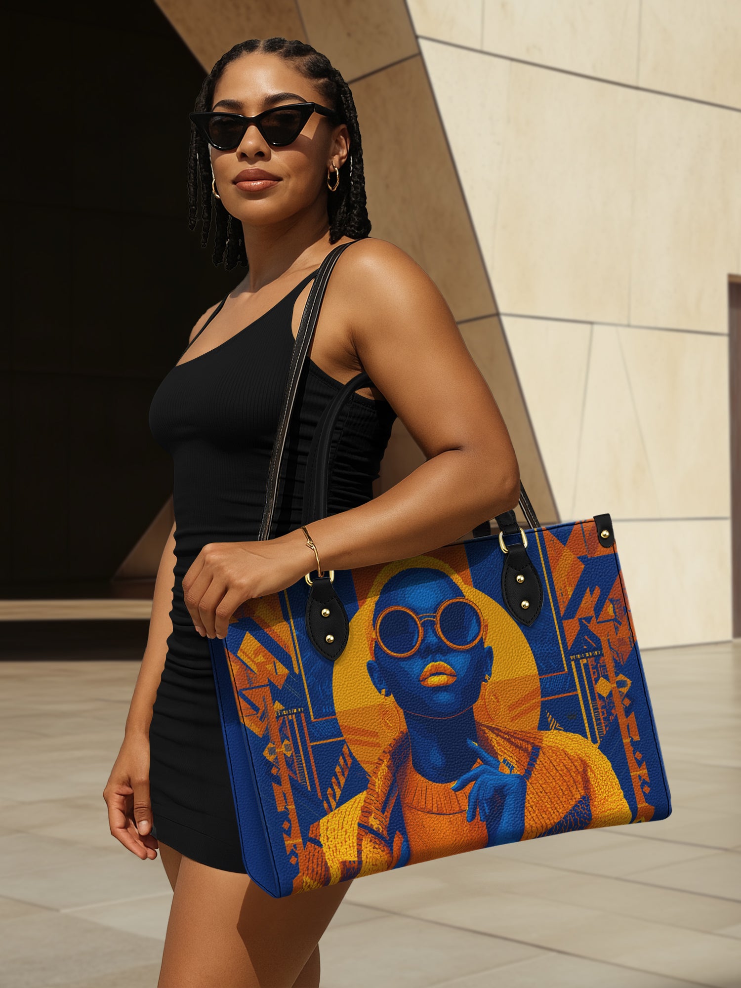 Fade Rebel Premium Leather Handbag QR0TD397