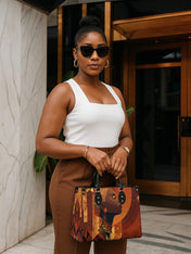 Buzzed Glory Premium Leather Handbag QR0TD403