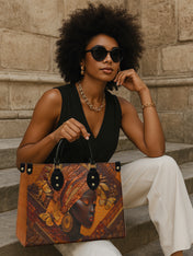 Ancestral Grace Premium Leather Handbag QR0TD624