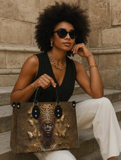 Angelic Affluence Premium Leather Handbag QR0XD641