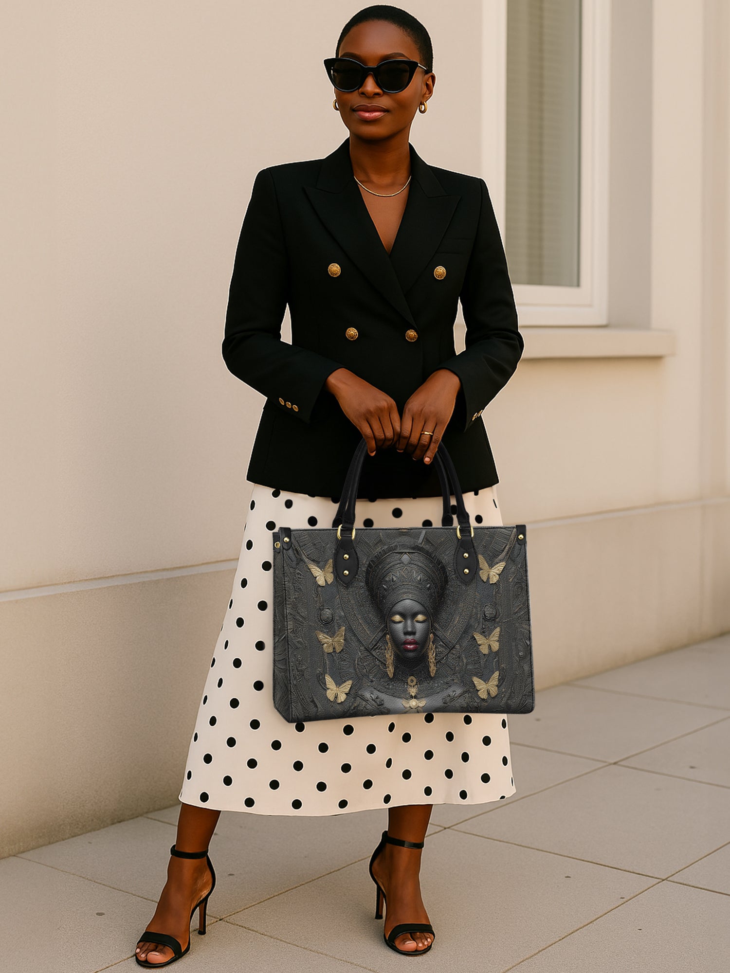 Blessed Dominion Premium Leather Handbag QR0XD639