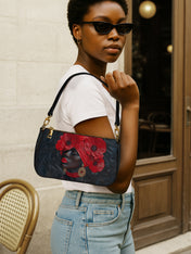 Crimson Poppy Crown Classic Zip Pochette QR0XD340