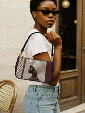 Ivory Luxe Classic Zip Pochette QR0XD582