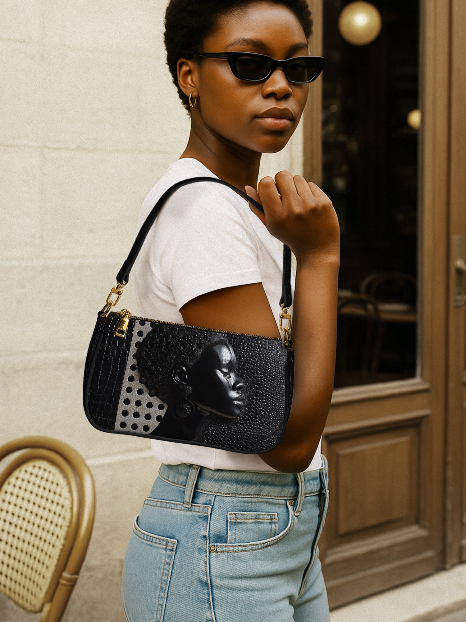 Seraphine Luxe Classic Zip Pochette QR0XD583