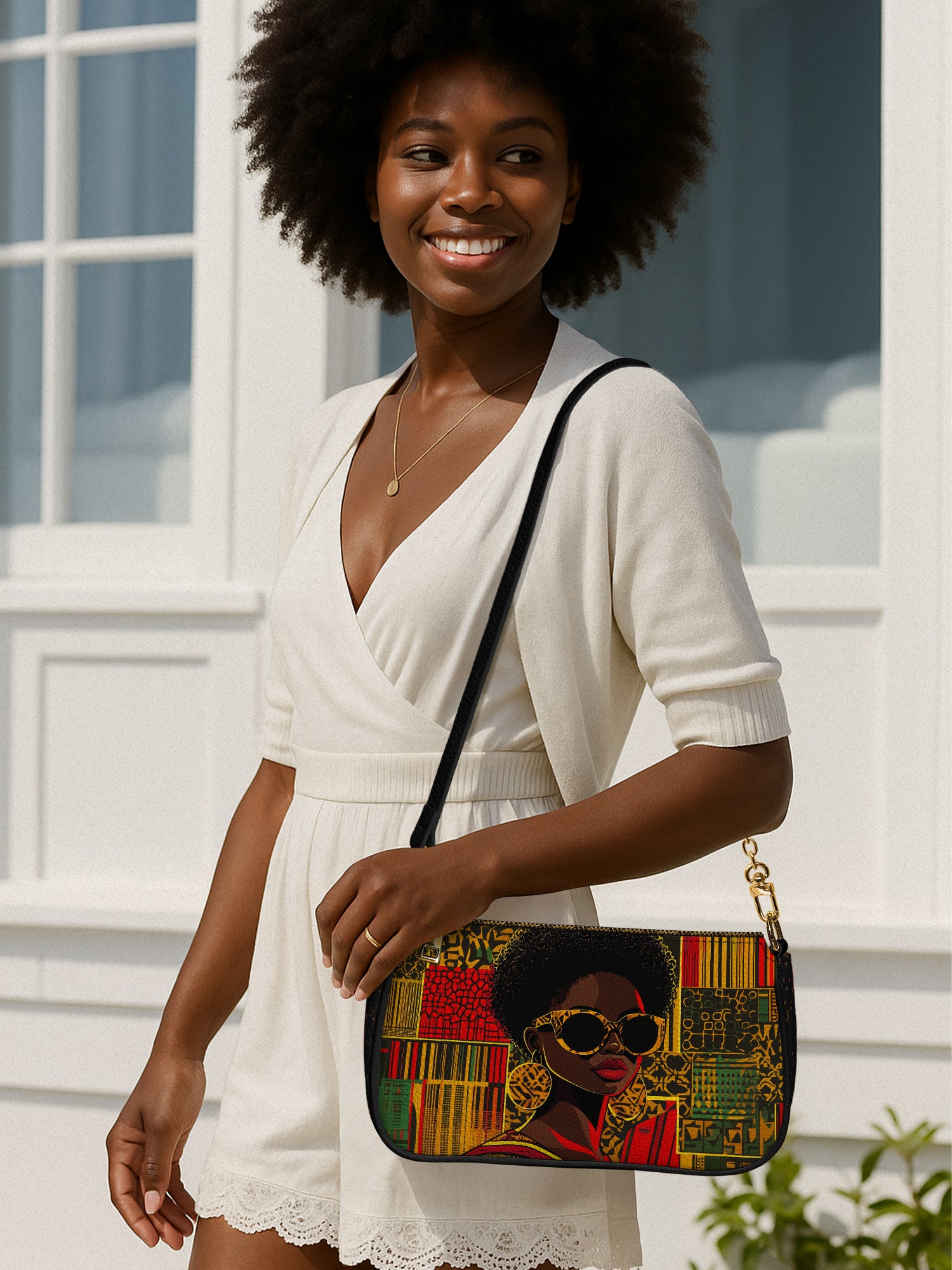Crown Vibes Classic Zip Pochette QR0XD379