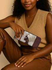 Ivory Luxe Slimline Zippy Wallet QR0XD595