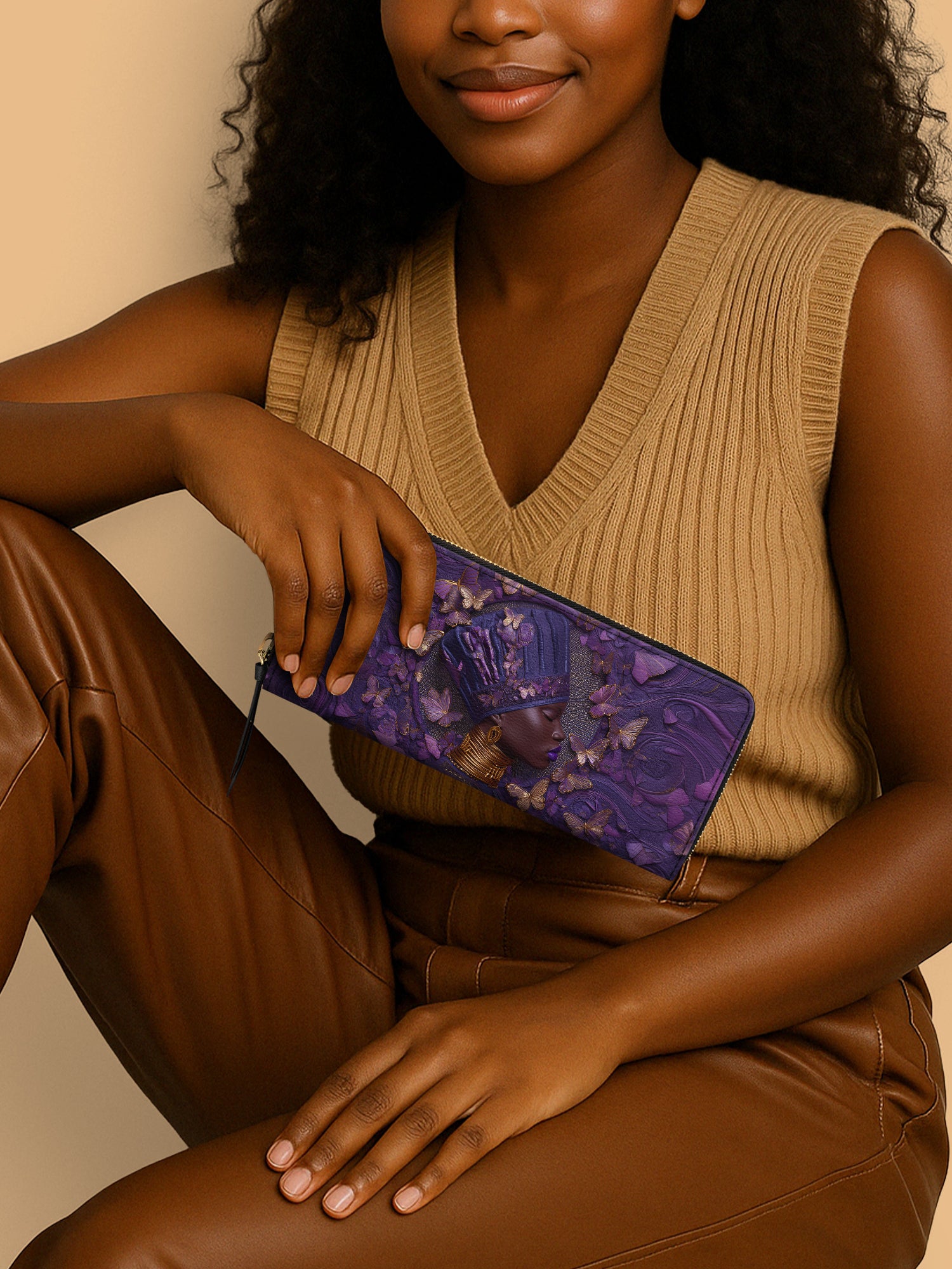 Anointed Aura Slimline Zippy Wallet QR0XD664