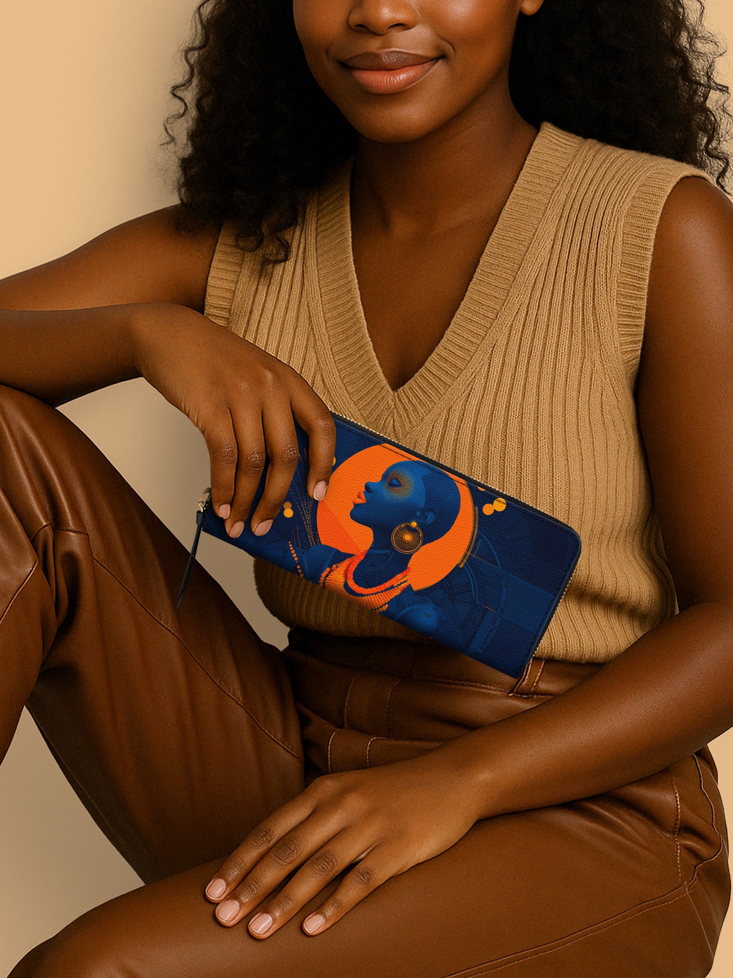 Crownless Queen Slimline Zippy Wallet QR0TD402