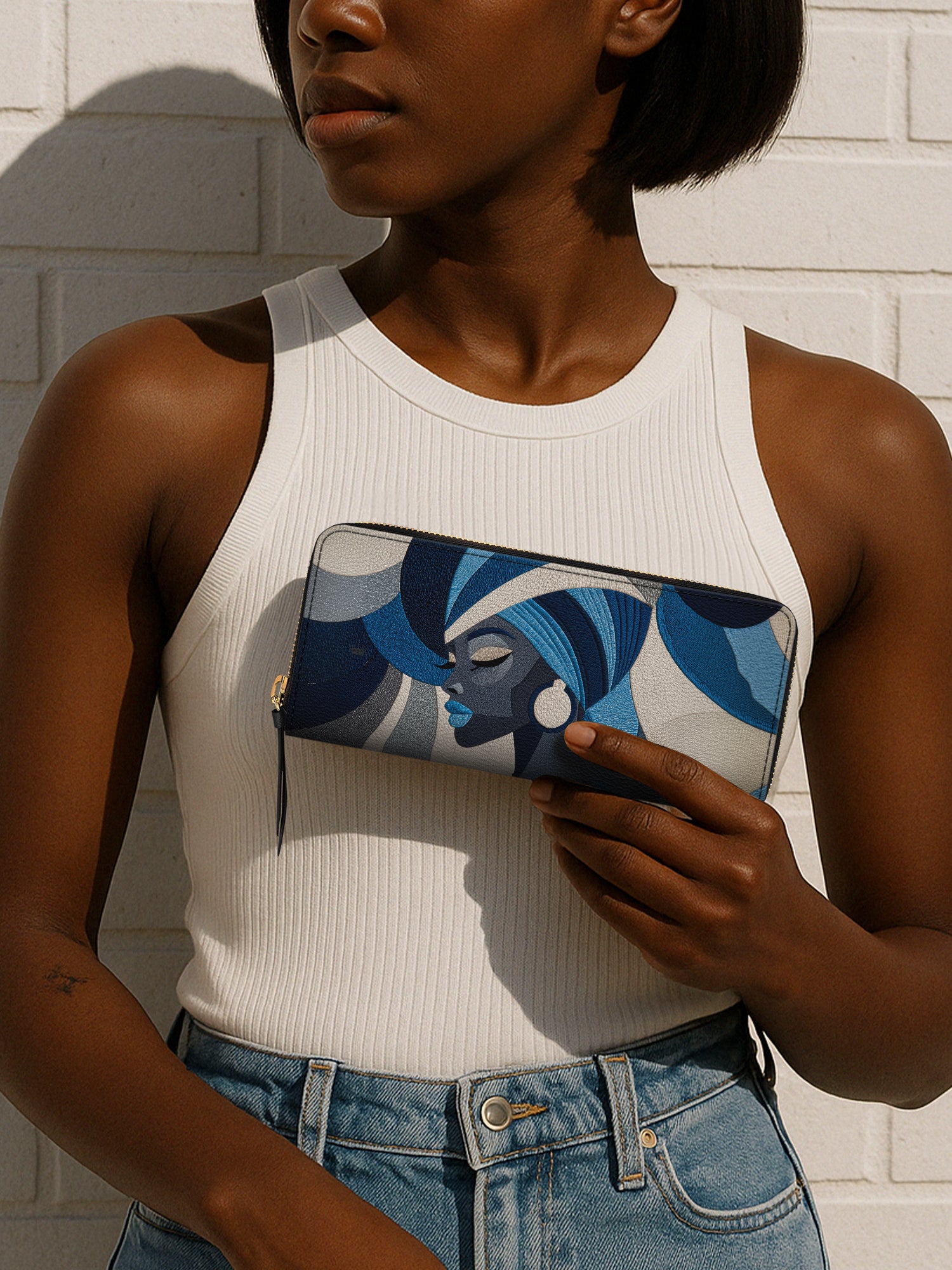 Brina Sky Slimline Zippy Wallet QR0XD397