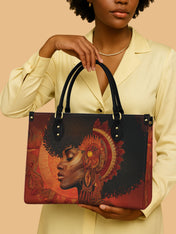 Onyx Halo Premium Leather Handbag QR0XD287