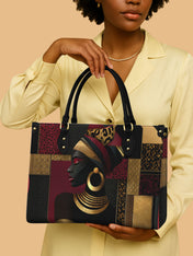 Leopard Grace Premium Leather Handbag QR0XD762