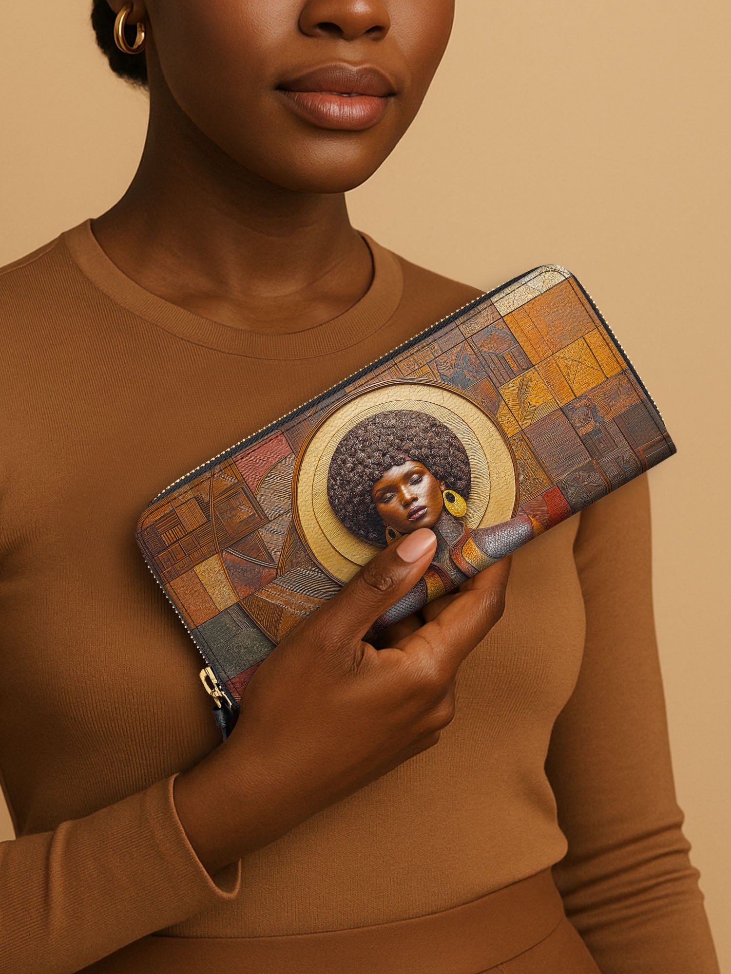 Sahara Chant Slimline Zippy Wallet QR0XD527