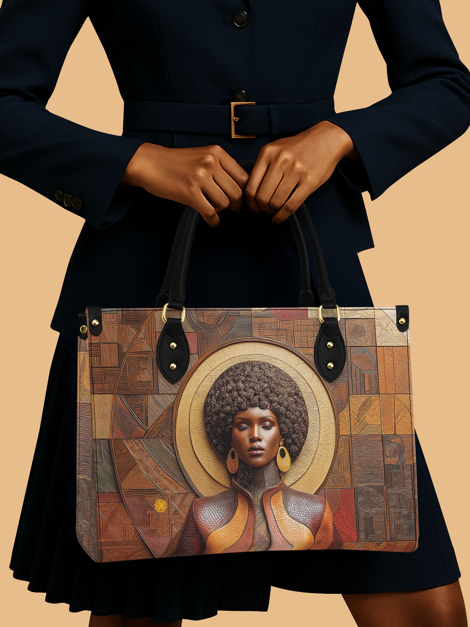 Sahara Chant Premium Leather Handbag QR0XD515