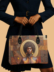 Sahara Chant Premium Leather Handbag QR0XD515