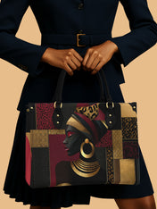 Leopard Grace Premium Leather Handbag QR0XD762