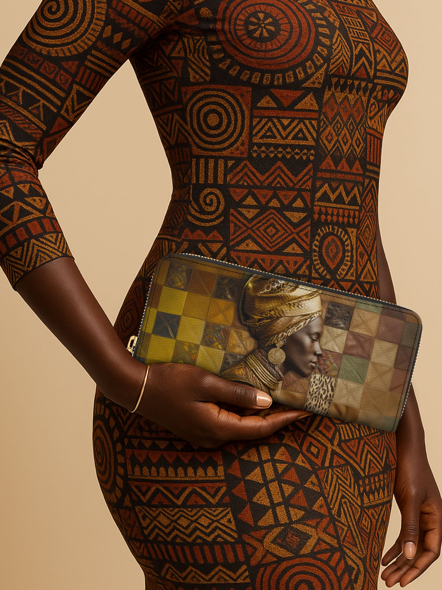 Wild Royalty Slimline Zippy Wallet QR0TD516