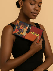 Afrique Hide Tab Closure Wallet