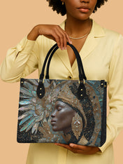 Shell Of Grace Premium Leather Handbag QR0XD516