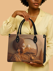 Savanna Spirit Premium Leather Handbag QR0TD346