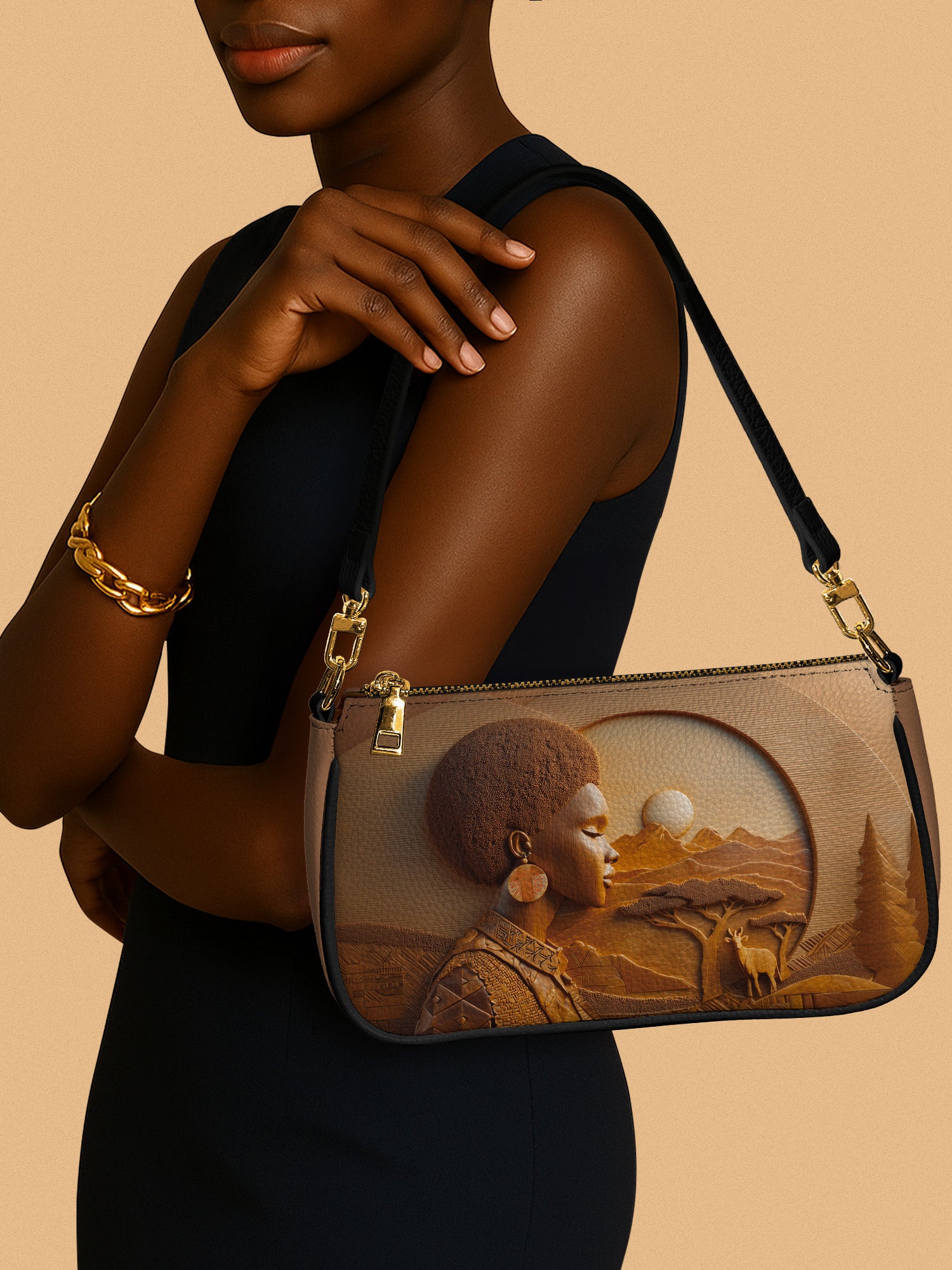 Savanna Spirit Classic Zip Pochette QR0TD348