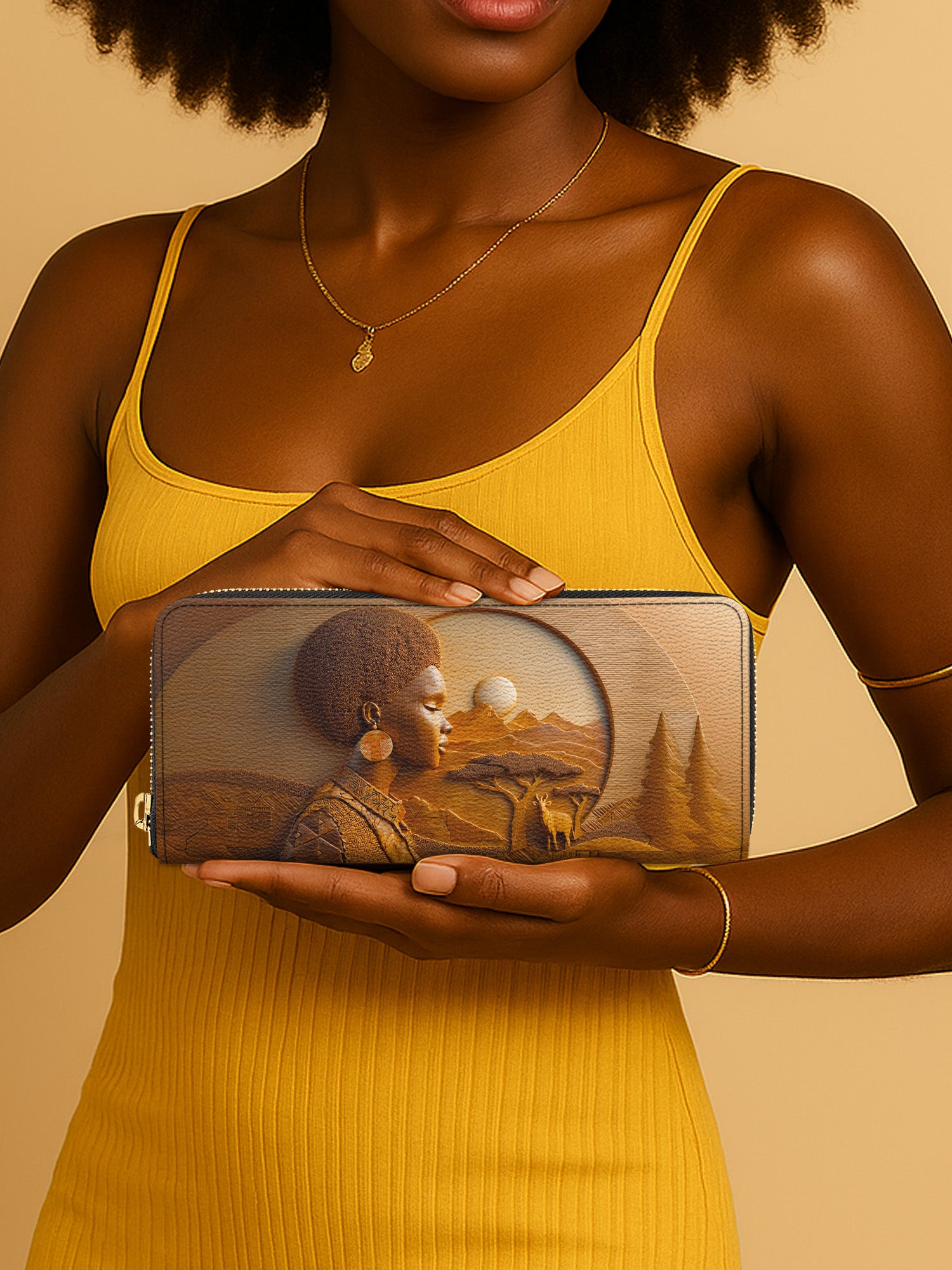 Savanna Spirit Slimline Zippy Wallet QR0TD347