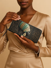 Emerald Crown Slimline Zippy Wallet QR0TV169