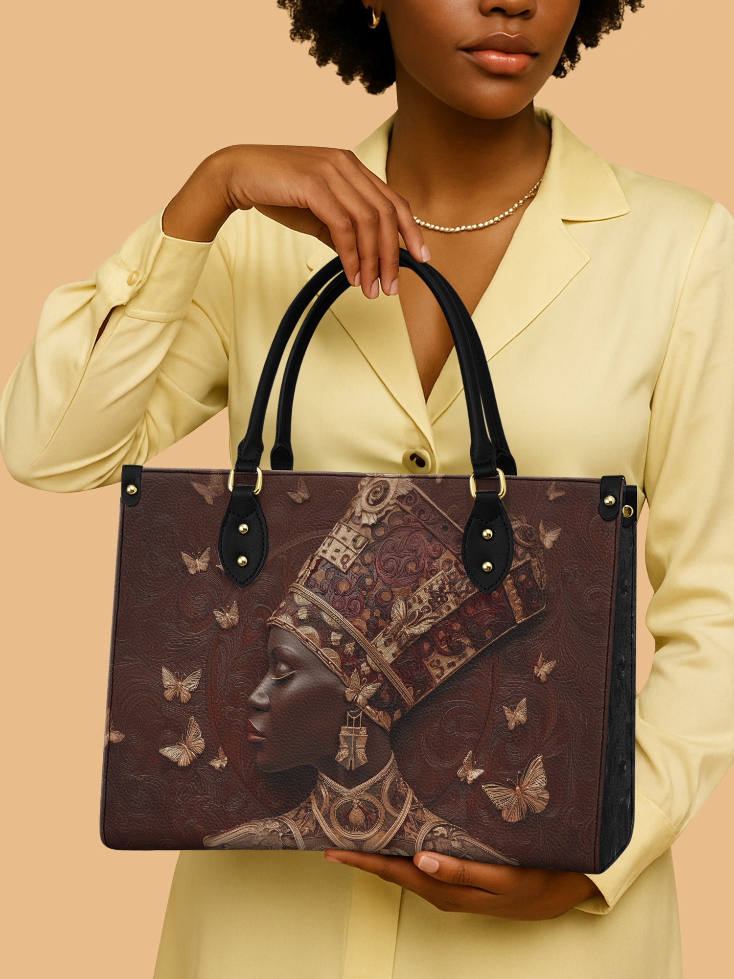 Ashe Light Premium Leather Handbag QR0XD687