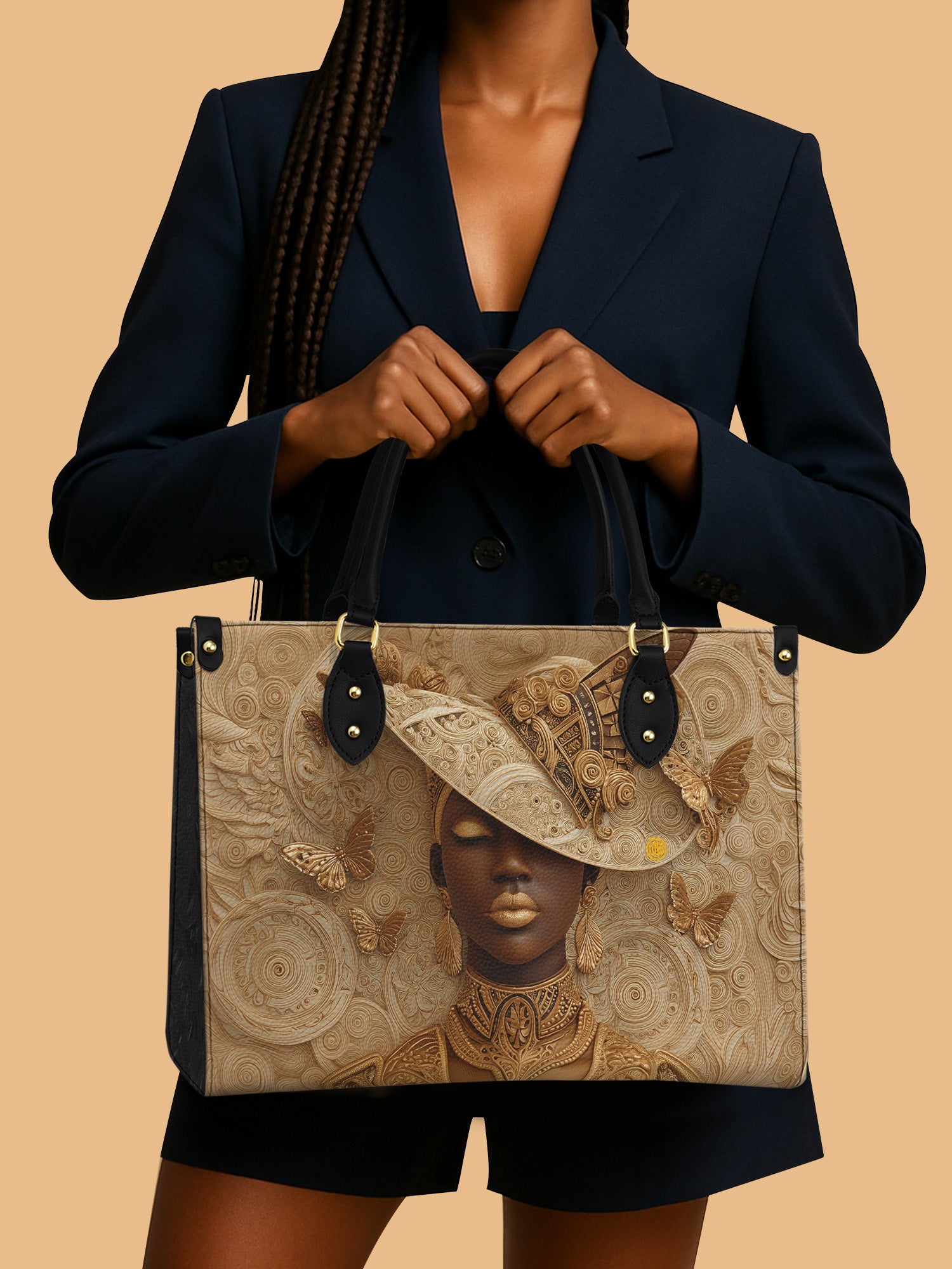 Royal Praise Premium Leather Handbag QR0XD685