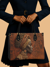 Savanna Spirit Premium Leather Handbag QR0TD430