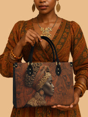 Savanna Spirit Premium Leather Handbag QR0TD430