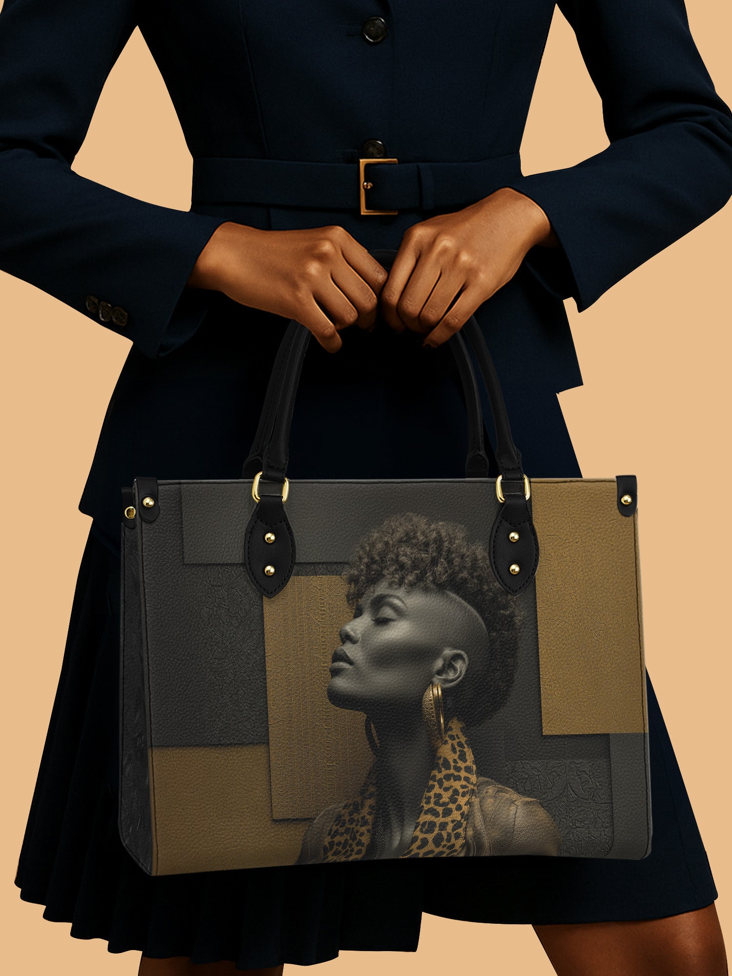 Untamed Grace Premium Leather Handbag QR0TD433