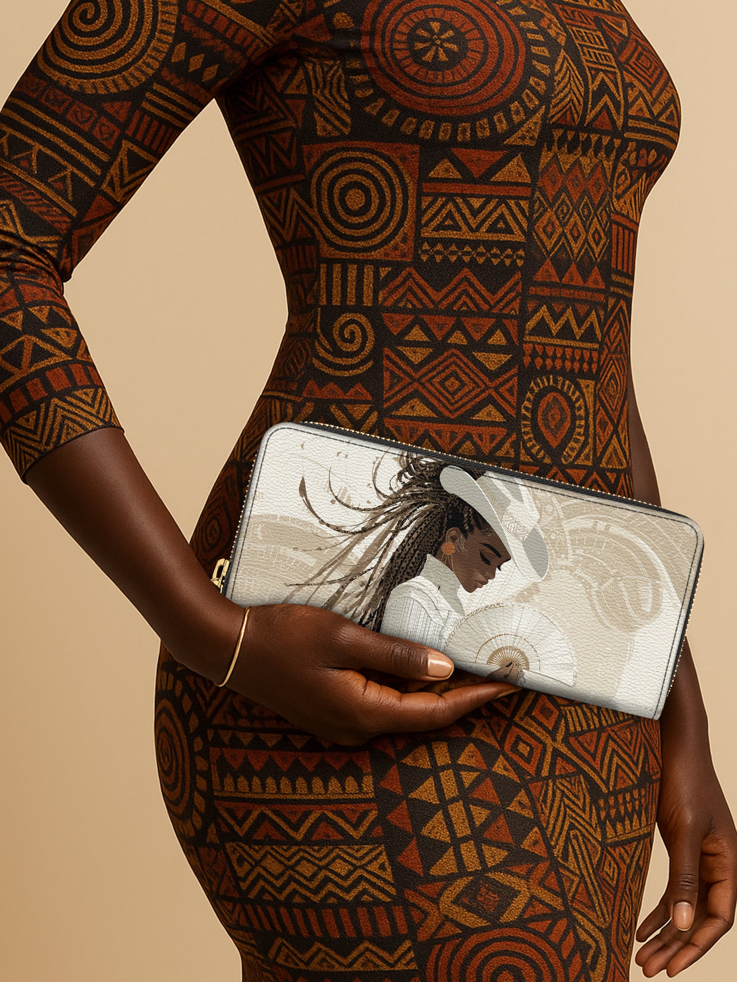 Buffalo Moon Slimline Zippy Wallet QR0TD486