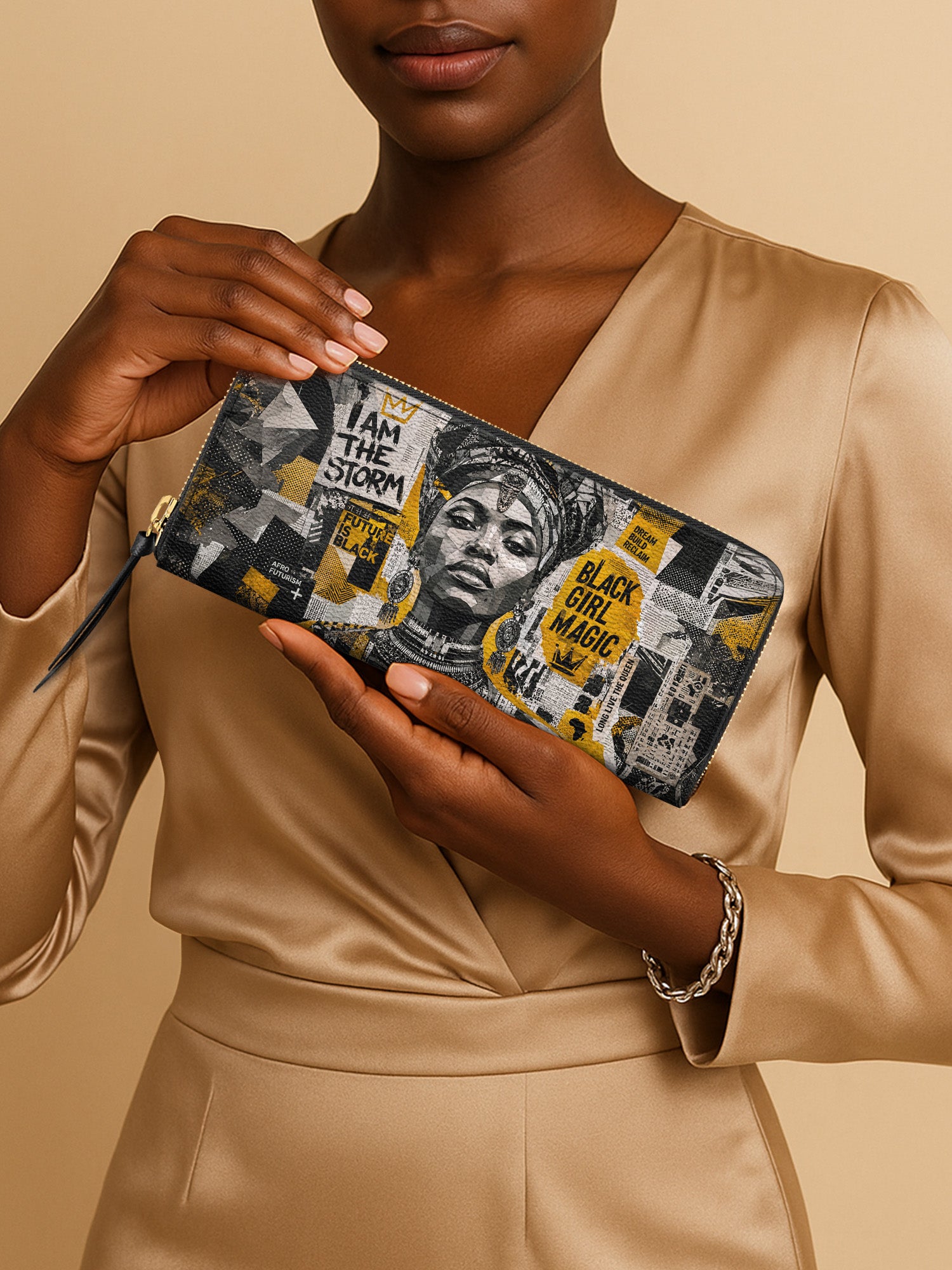 Golden Era Pulse Slimline Zippy Wallet QR0HH210